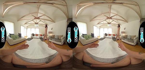  WETVR Small Tit Babe Cream Filled VR Porn